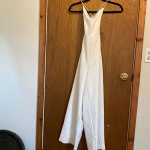 REVOLVE NBD Prosecco jumpsuit in ivory